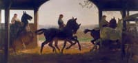 The Straw Ride: Russley Park Remount Depot, Wiltshire