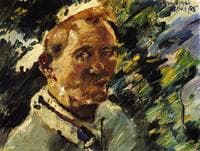 Small Self Portrait at the Walchensee