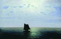 Moonlit Night on the Sea