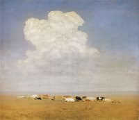 Cows in the Steppe