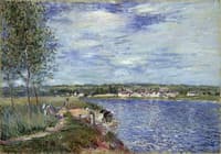 Washerwomen, near Champagne