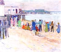 Art Class at the Beach