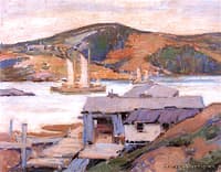 Sailboats in Harbor