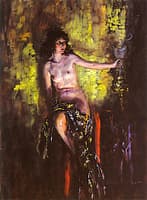 Woman in an Interior
