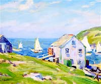 A Monhegan Cove