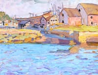 Fishermen's Shacks, Gloucester