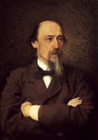 Portrait of Poet Nikolai Nekrasov