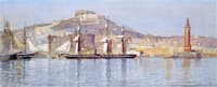 Naples Harbor, 1873