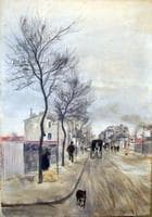 The Street in Winter, Paris Suburb