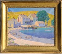Fisherman's Houses, Cuttyhunk, MA