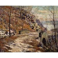Road down the Palisades
