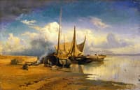 Boats on the Volga