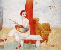Self-Portrait with Pallette