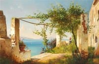 View from the Amalfi Coast in Italy