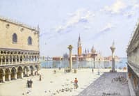 La Piazzetta, the Ducal Palace, Venice