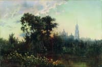 Landscape with Belfry