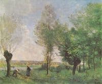 Woodgatherers in Coubron