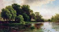 Landscape with a Pond