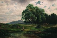 Pond on the Forest's Edge