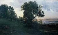 Paysage de bord de mer ; Honfleur (Landscape at Honfleur)
