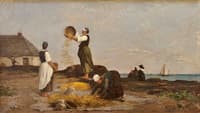Les vanneuses à Kérity