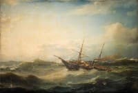 Storm in the North Sea