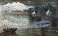 Boats at a Small Harbour