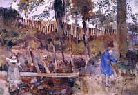 Children at the Burn