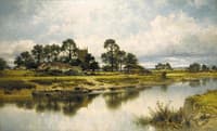 Severn Side, Sabrina's Stream at Kempsey on the River Severn