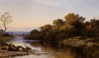 An Autumn Evening on the Lledr, North Wales