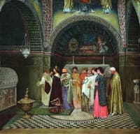The Queen of Constantinople Visiting Her Ancestors' Tombs