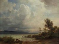 Thunderstorm over Lake Starnberg