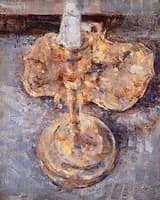 Still Life, a Candlestick and a Salver