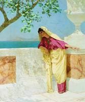Greek Woman by the Sea