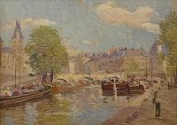 The Pont St Michel seen from the Quai des Grande des Augustins