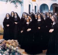 Funeral of a Nun