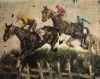 Horses Jumping