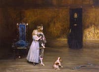 Scene from Walter Scott's Novel 'Peveril of the Peak'