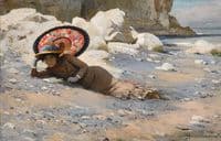 Reading by the Shore