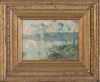 Landscape with Sailboat