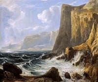 A Cliff Scene (Fast Castle)