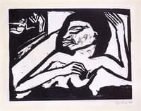Sleeping Black Woman