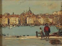 View of an Italian Port