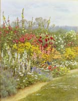 A Herbaceous Border in Miss Jekyll's Garden