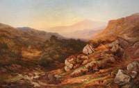 An Autumn Evening in the Valley of the Lledr
