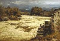 Llugwy in Flood