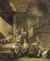 A Brawl in a Guard-Room