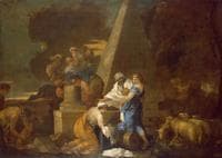 Jacob Burying Laban's Images