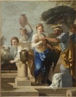 Eliezar and Rebecca at the Well