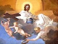 Christ Surrounded by Angels
